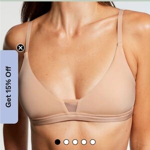 Pepper Bra limitless wire free XS pink blush